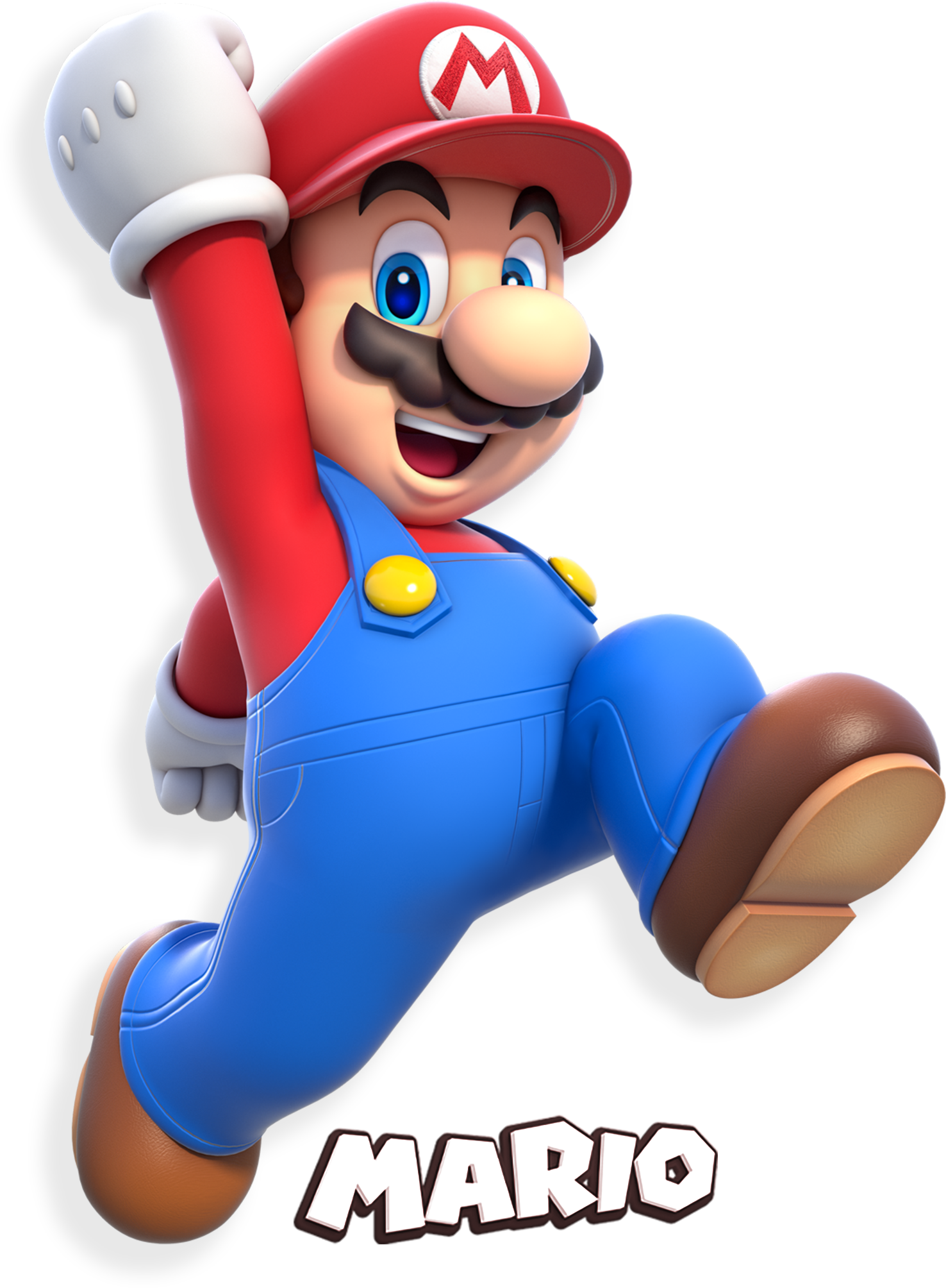 Picture of Mario in which his name, using this typeface, is also shown