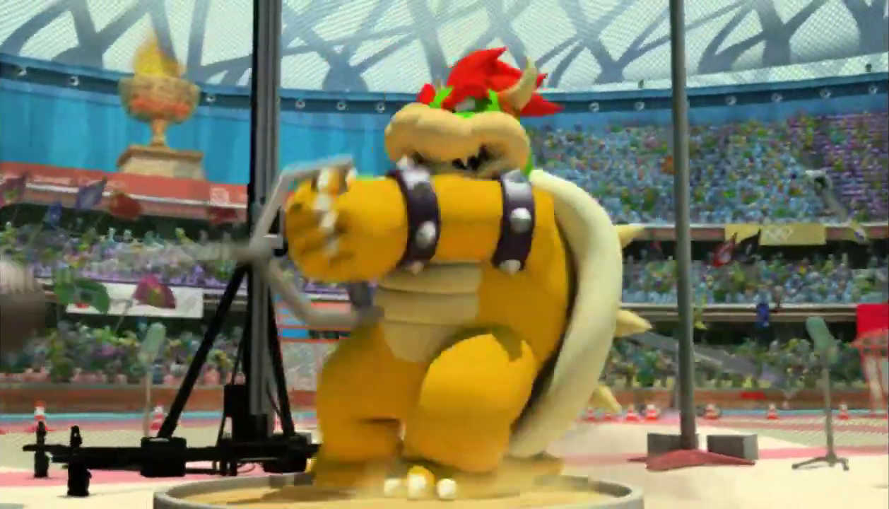 FileM&SatOG Intro Bowser in Hammer Throw.png Super Mario Wiki, the Mario encyclopedia