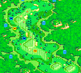Hole 11 of the Star Marion Course from Mario Golf: Advance Tour