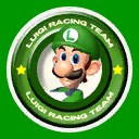 Luigi Racing Team logo from Luigi Cicuit.