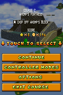 File:SM64DS Pause Course.png