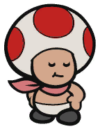Shirtless Red Rescue Squad Toad PMCS sprite.png