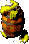 DKC2 GBA Yellow Klobber.png