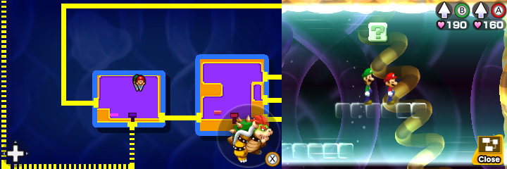 Block 29 in Energy Hold of Mario & Luigi: Bowser's Inside Story + Bowser Jr.'s Journey.