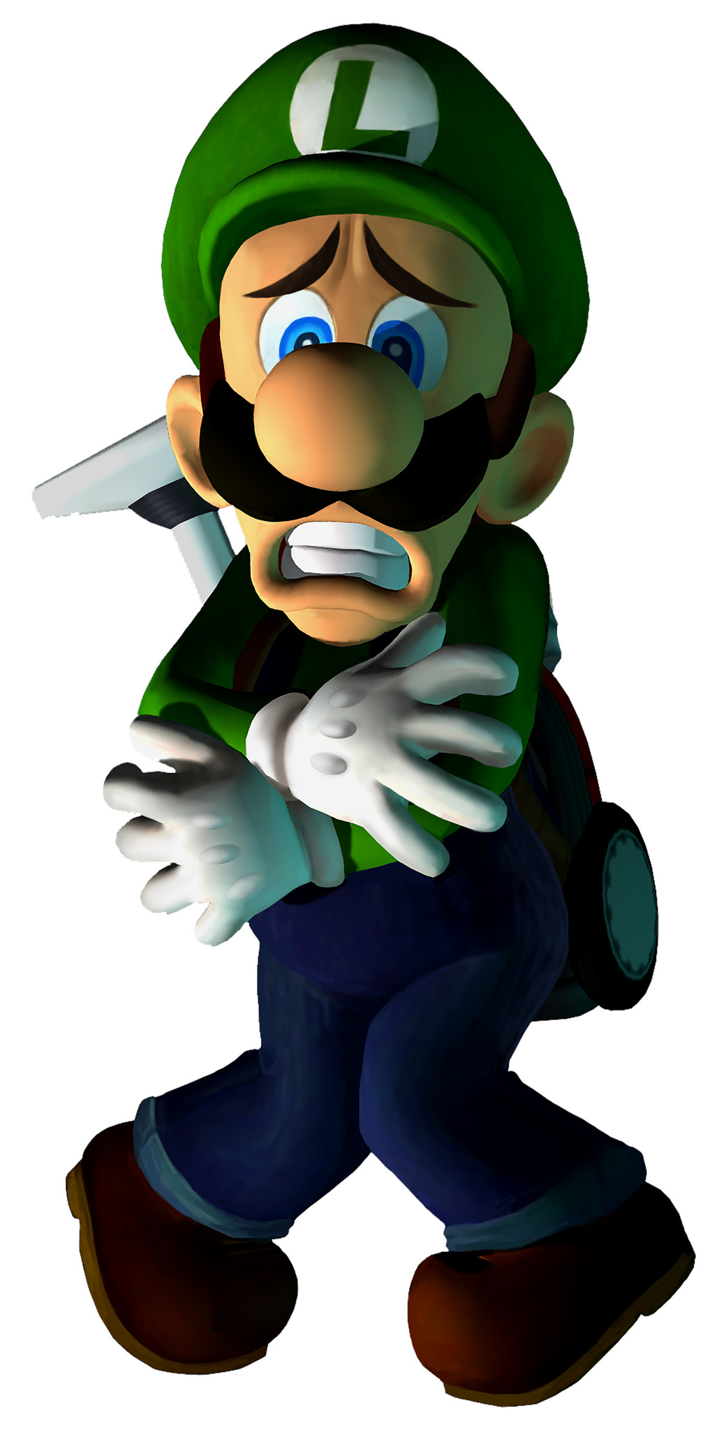 File:LM Luigi Shivering in Fear Artwork.jpg - Super Mario Wiki, the ...