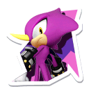 Sticker of Espio the Chameleon from Mario & Sonic at the London 2012 Olympic Games