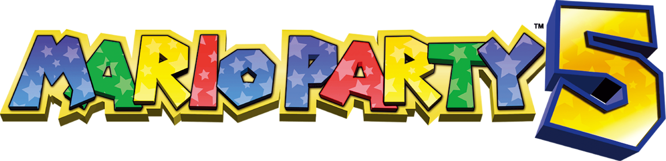 English logo for Mario Party 5