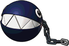 Sprite of Chain Chomp's team image, from Puzzle & Dragons: Super Mario Bros. Edition.