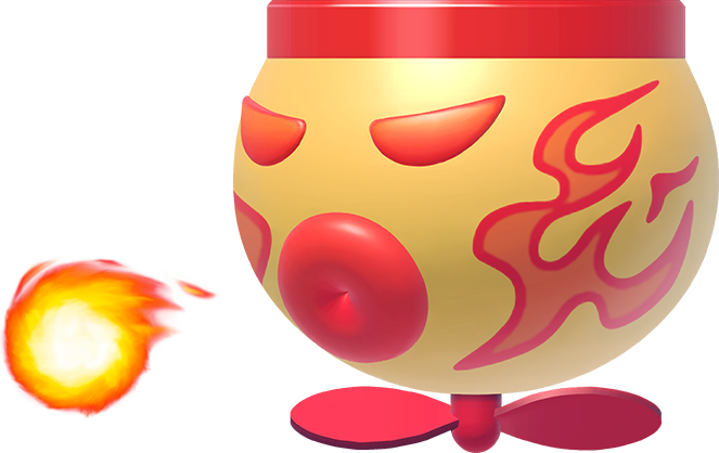 File:SMM3DS Art - Fire Koopa Clown Car.png