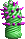 A green sea cactus from Yoshi's Story.