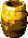 Sprite of a Golden Barrel from Donkey Kong Country 2 for Game Boy Advance
