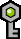 A Dimension Key from Super Paper Mario.