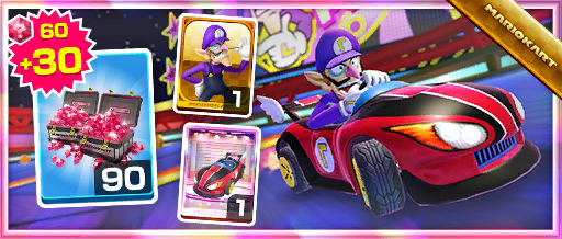 The Wild Wing Pack from the Wild West Tour in Mario Kart Tour