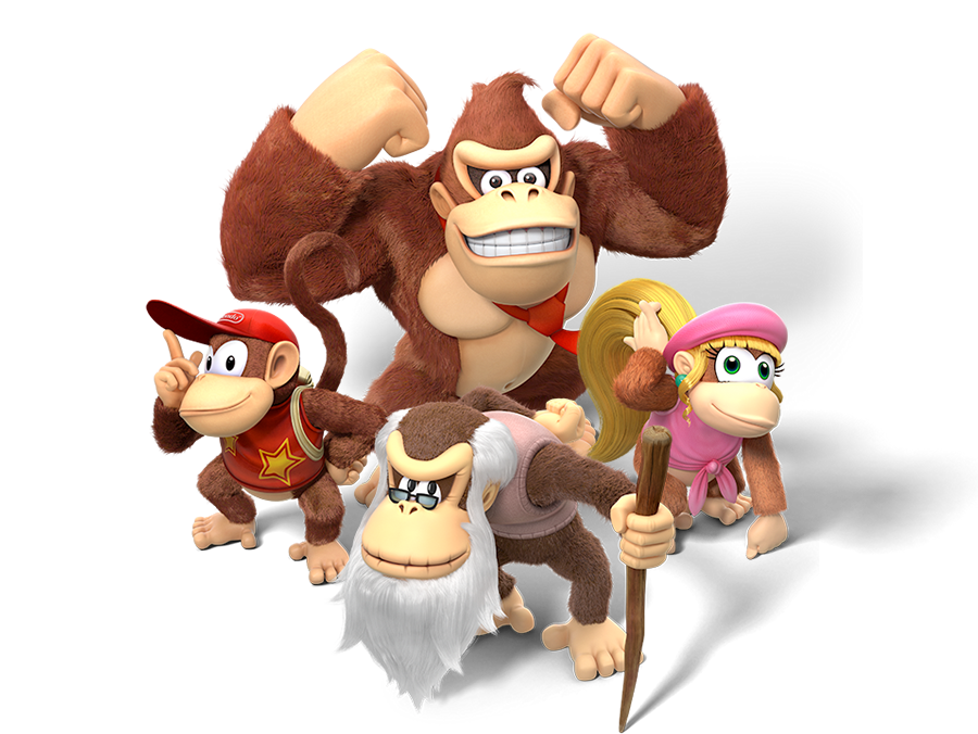 donkey kong family names