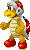 Sprite of a Fire Bro from Mario & Luigi: Bowser's Inside Story + Bowser Jr.'s Journey.