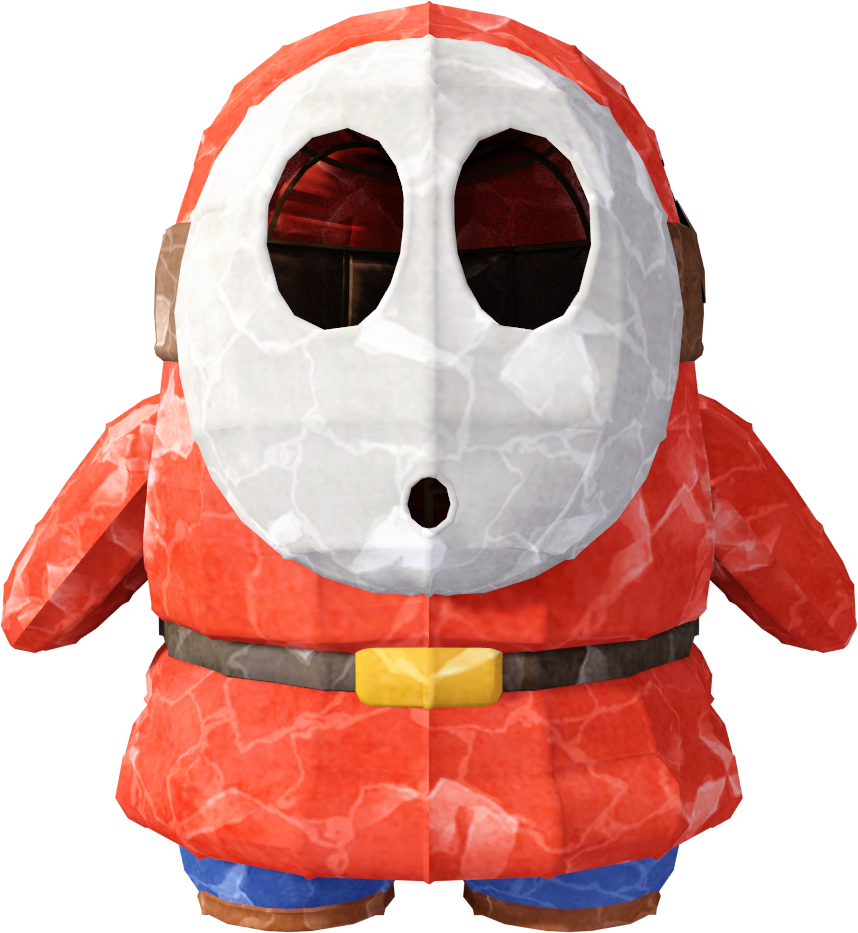 Paper Macho Shy Guy
