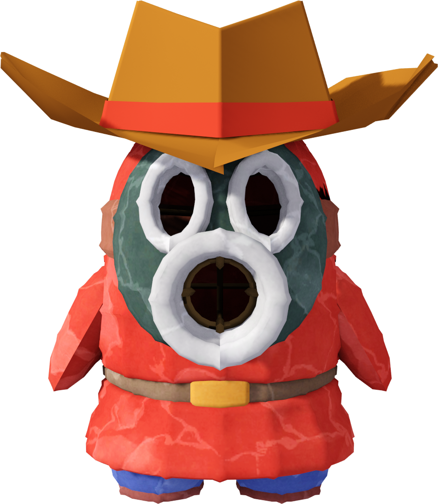 Paper Macho Snifit Outlaw