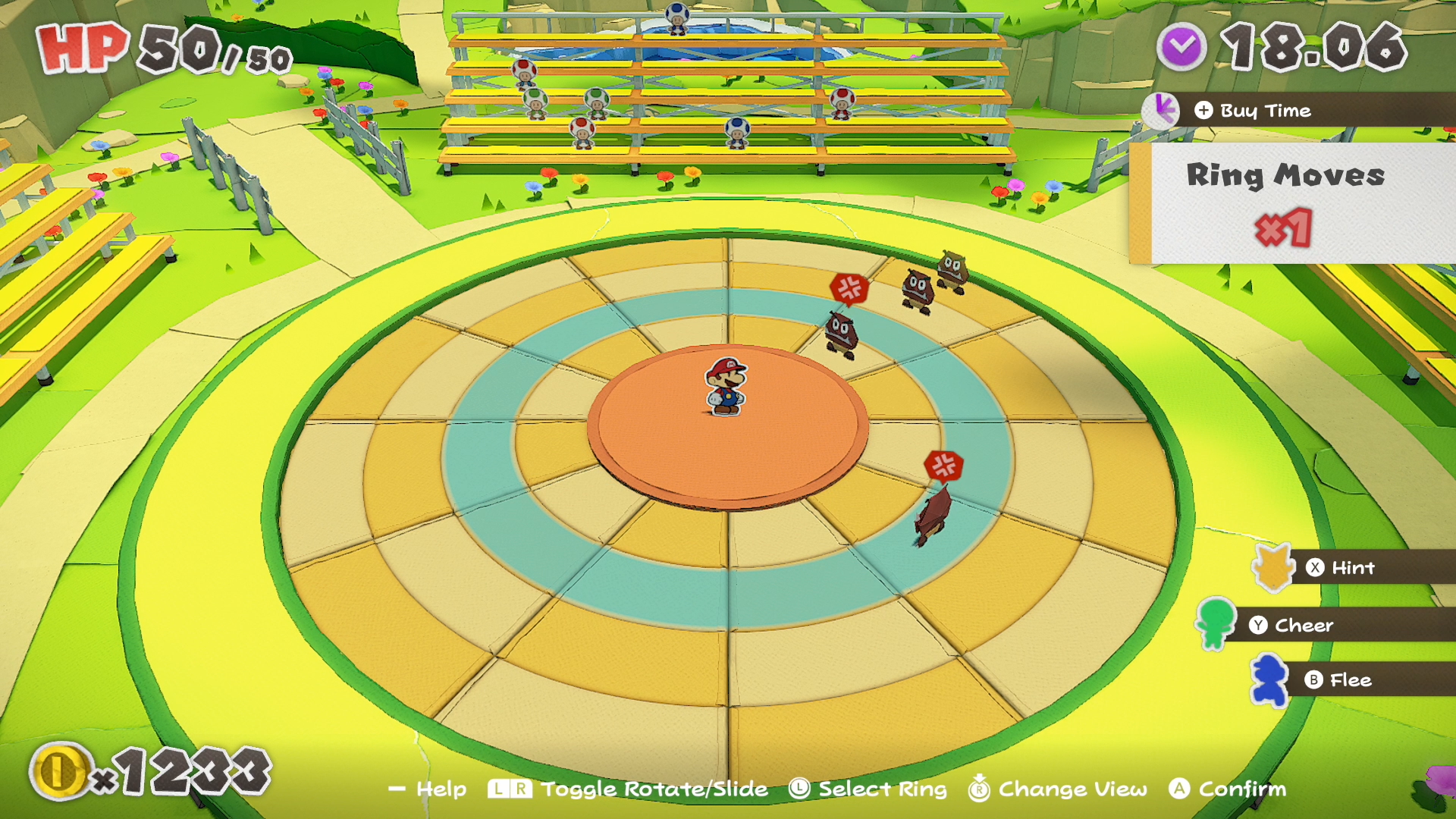 A battle sequence