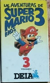 Cover of the Las aventuras de Super Mario Bros. 3: Volumen 3 DEIA VHS