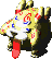 Sprite of Belome, from Super Mario RPG: Legend of the Seven Stars.