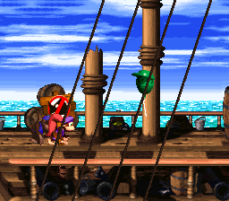 File:DKC2 SNES Pirate Panic - Green Balloon.png