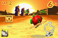 Screenshot of a letter in Diddy Kong Pilot's 2003 build
