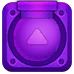 A purple rotating cannon