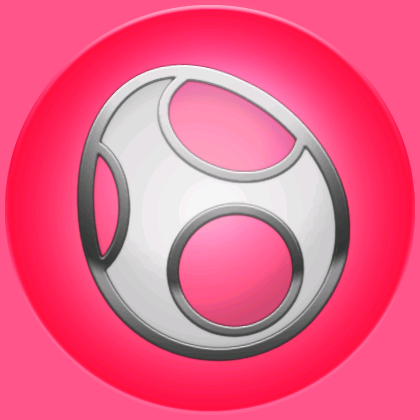 File:MK8 Pink Yoshi Car Horn Emblem.png
