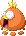 Sprite of a red Oho Jee from Mario & Luigi: Superstar Saga + Bowser's Minions.