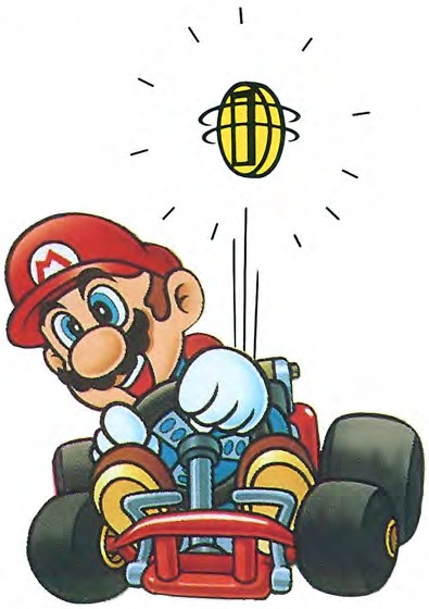 File:Mario collecting coin SMK artwork.jpg