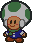 Sprite of Frost T. from Paper Mario