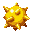A Lakitu King's and Glam Lakitu's golden Spiny Egg from Mario & Luigi: Bowser's Inside Story + Bowser Jr.'s Journey