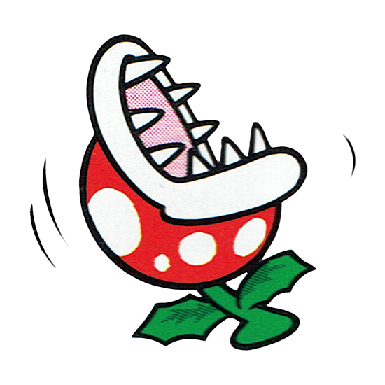 File:Piranha Plant Y.png - Super Mario Wiki, the Mario encyclopedia