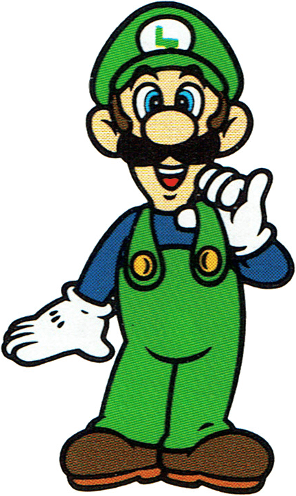 File:SMB2 - Luigi profile art.png - Super Mario Wiki, the Mario ...