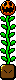 Sprite of a Beanstalk in Fall from Super Mario World.
