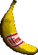 Sprite of a giant banana from Donkey Kong Country