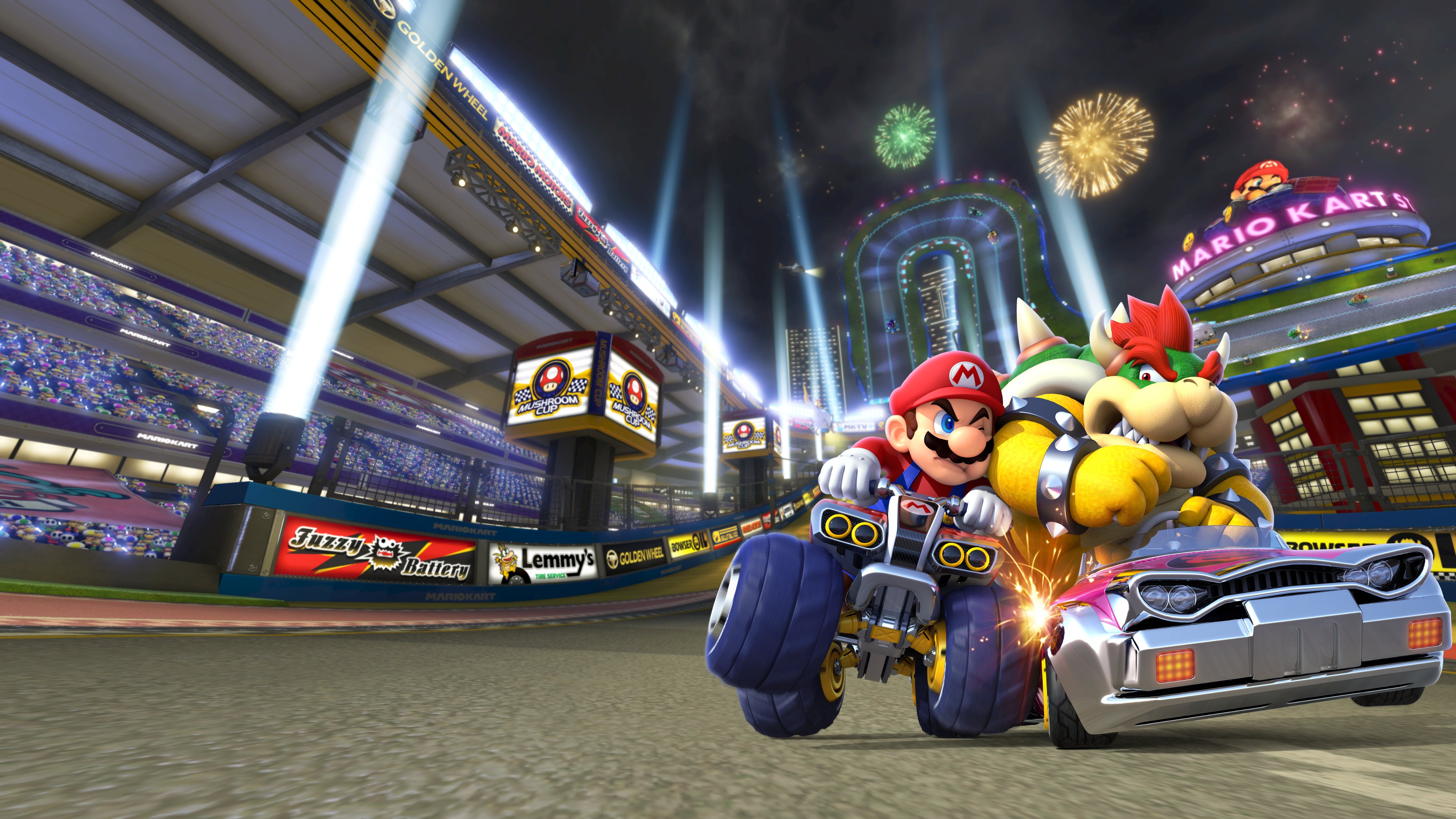 File:Mario and Bowser Scene - Mario Kart 8.jpg - Super Mario Wiki, the ...