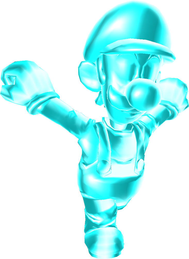 File:SMG Asset Model Ice Luigi.png - Super Mario Wiki, the Mario ...