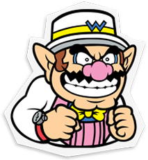 3rd Wario character callout from the official WarioWare: D.I.Y. website.