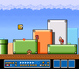 SMAS SMB3 World 1-1 Screenshot.png