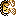 A Bowser Statue's flame in Super Mario World (glitched death sprite)
