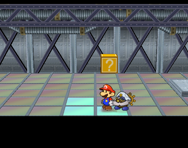 Last ? Block in X-Naut Fortress of Paper Mario: The Thousand-Year Door.
