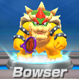 Bowser in tennis from Mario Sports Superstars