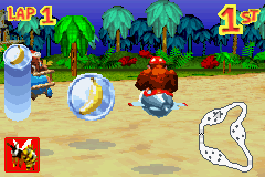 Screenshot of a coin in Diddy Kong Pilot's 2003 build