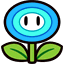 Sprite of an Ice Flower item from Mario Golf: World Tour.
