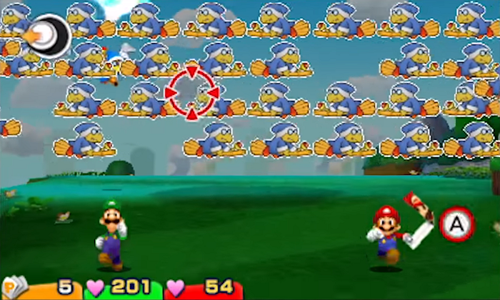 File:Mario & Luigi Paper Jam Kamek & Paper Kamek Boss Battle.png