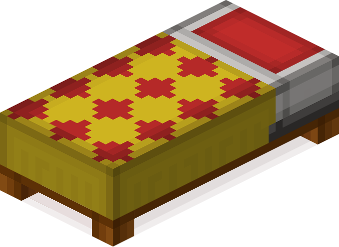 File:Minecraft Mario Mash-Up Bed Red Render.png