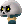 A Bone Goomba from New Super Mario Bros. 2
