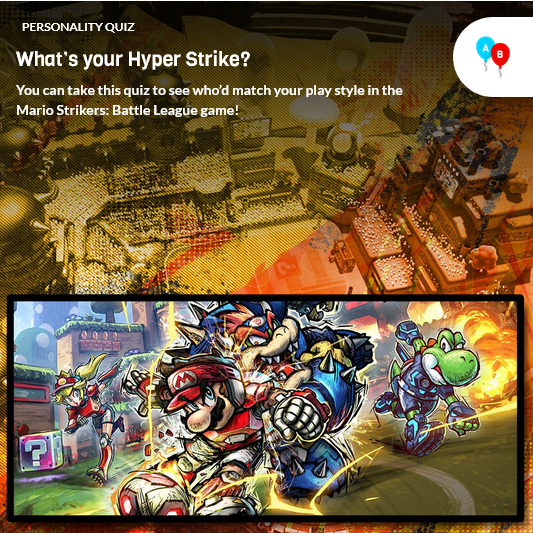 Mario Strikers: Battle League Game Online Quiz - Super Mario Wiki, the Mario  encyclopedia