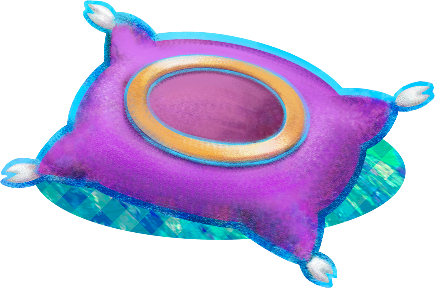 File Purple Pillow Artwork alt Mario Luigi Dream Team png Super Mario Wiki The Mario 